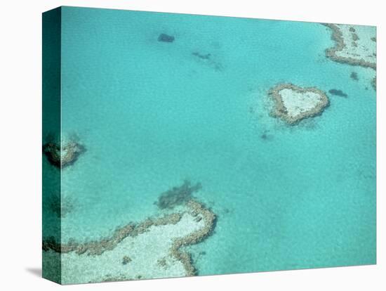 Aerial View of the Great Barrier Reef, Queensland, Australia-null-Premier Image Canvas
