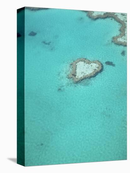 Aerial View of the Great Barrier Reef, Queensland, Australia-null-Premier Image Canvas