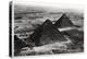 Aerial View of the Pyramids of Giza, Egypt, from a Zeppelin, 1931-null-Premier Image Canvas