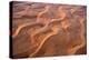 Aerial view of the sand dunes of the Arabian Desert next to Dubai, United Arab Emirates-Miva Stock-Premier Image Canvas