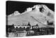 Aerial View of Timberline Lodge and Ski Lift - Mt. Hood, OR-Lantern Press-Stretched Canvas