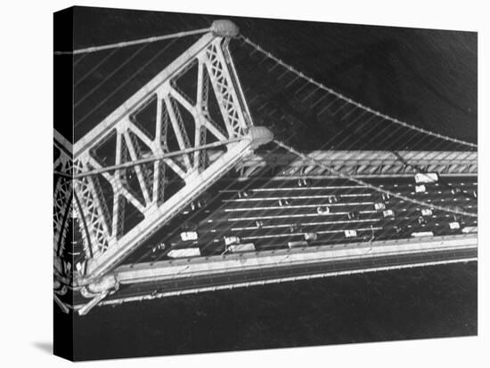 Aerial View of Traffic on the Whitestone Bridge-Margaret Bourke-White-Premier Image Canvas