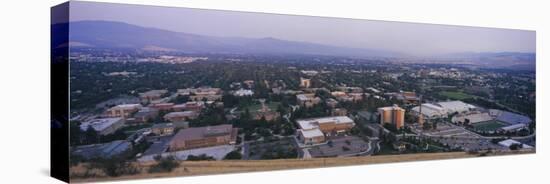 Aerial View of University of Montana, Missoula, Montana, USA-null-Premier Image Canvas