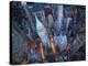 Aerial view of Wall Street-Cameron Davidson-Stretched Canvas