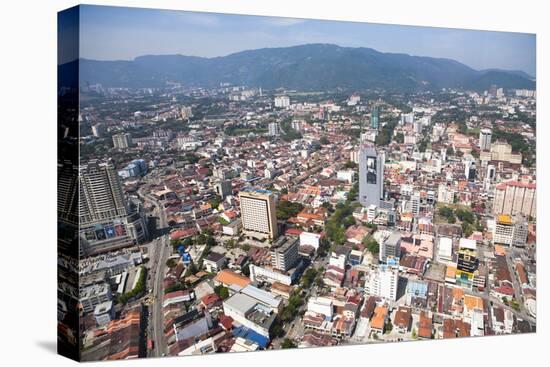 Aerial Views over the City of Penang, Malaysia-Micah Wright-Premier Image Canvas