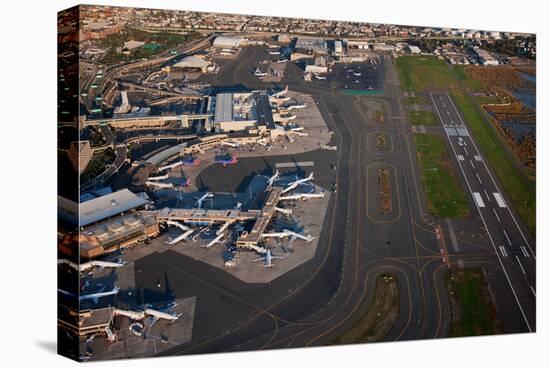 Aerials of Boston Logan International Airport-Joseph Sohm-Premier Image Canvas