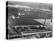 Aeroplanes Flying Above Stearman Aircraft Factory, 1941-null-Premier Image Canvas