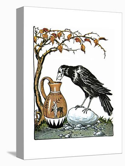 Aesop: Crow and Pitcher-Milo Winter-Premier Image Canvas