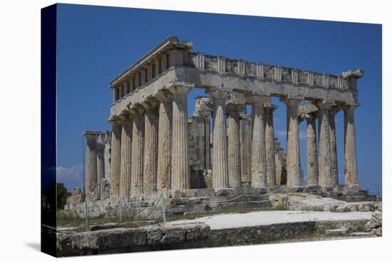 Afea Temple, Aegina, Saronic Islands, Greek Islands, Greece-Rolf Richardson-Premier Image Canvas
