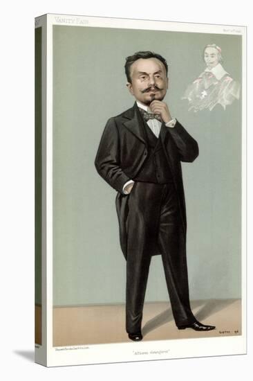 Affaires Etrangeres, Gabriel Hanotaux, French Statesman, 1896-Jean Baptiste Guth-Premier Image Canvas