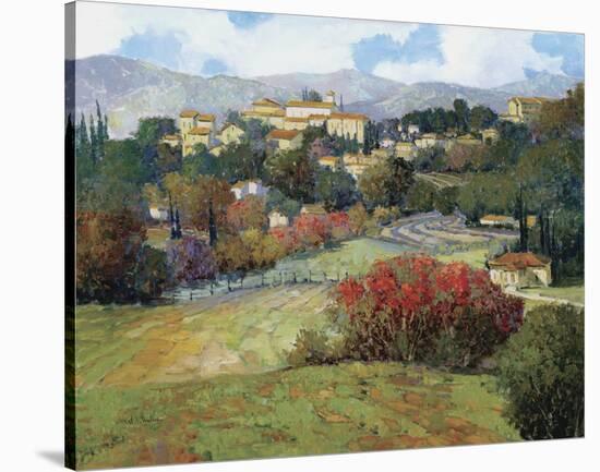 Affectionate Tuscany-Kent Wallis-Stretched Canvas