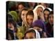 Afghan Children Watch a Performance by Their Fellows During a World Children's Day Get-Together-null-Premier Image Canvas