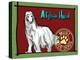 Afghan Hound-Cathy Cute-Premier Image Canvas