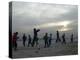 Afghan Youths Warm up Themselves Before a Soccer Match-null-Premier Image Canvas