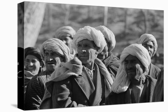 Afghanis during President Eisenhower's visit to Kabul, 1959-Thomas J. O'halloran-Premier Image Canvas