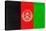 Afghanistan Flag Design with Wood Patterning - Flags of the World Series-Philippe Hugonnard-Stretched Canvas