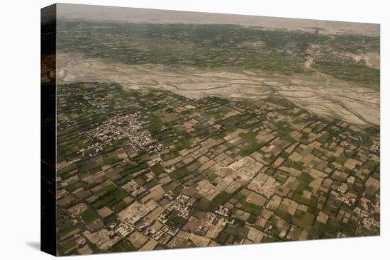 Afghanistan landscape from the Herat-Kabul flight, Afghanistan, Asia-Alex Treadway-Premier Image Canvas