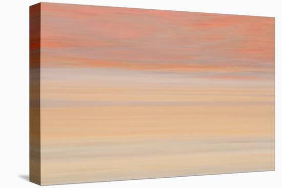 Africa, Namibia. Abstract of Heat Distorting Grassy Plain-Jaynes Gallery-Premier Image Canvas