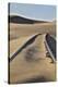 Africa, Namibia, Garub, Railroad Tracks and Drifted Sand-Hollice Looney-Premier Image Canvas