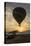 Africa. Tanzania. Hot air balloon crossing the Mara River, Serengeti National Park.-Ralph H. Bendjebar-Premier Image Canvas