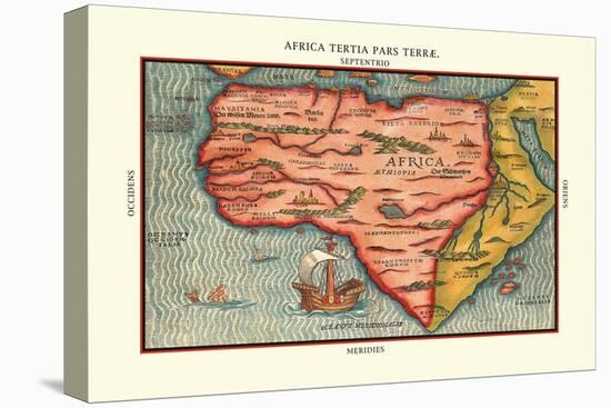 Africa Tertia Pars Terrae-Heinrich Bunting-Stretched Canvas