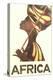 Africa Travel Poster-null-Stretched Canvas