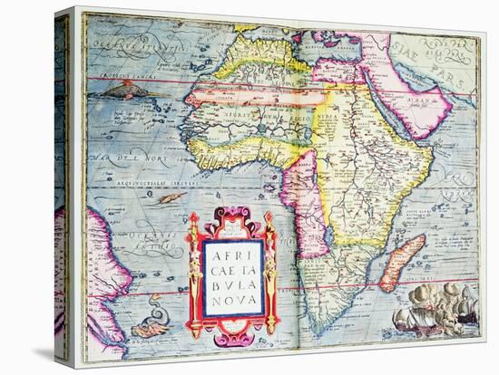 Africae Tabvla Nova, 1570-Abraham Ortelius-Premier Image Canvas