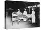 African American Army Nurses in Surgical Ward at Milne Bay, New Guinea, During World War 2-null-Stretched Canvas