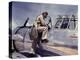 African American Cadet L. Deitz at the Naval Air Base-null-Stretched Canvas