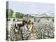 African-American Field-Hands Picking Cotton-null-Premier Image Canvas