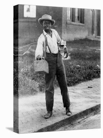 African American shoeshine boy, c.1899-American Photographer-Premier Image Canvas