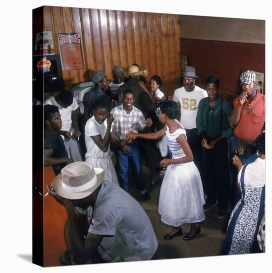 African Americans Dancing to the Jukebox at the Harlem Cafe-Margaret Bourke-White-Premier Image Canvas