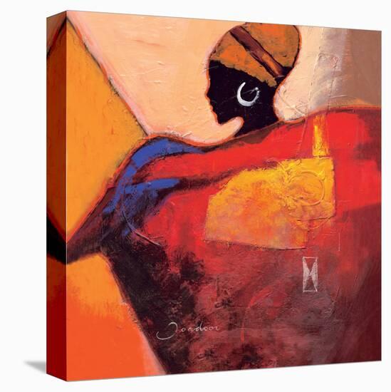 African Fire-Joadoor-Stretched Canvas