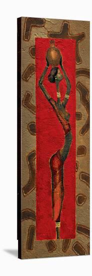 African Lady I-null-Stretched Canvas