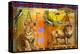 African Lion-Chris Vest-Stretched Canvas