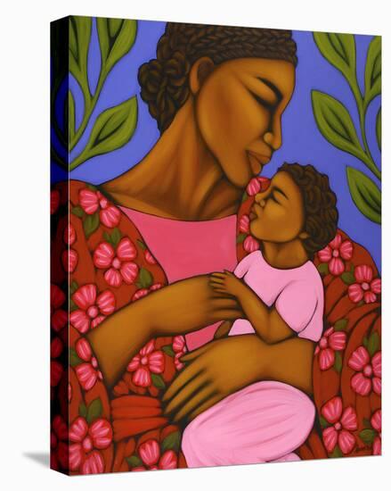 African Mother and Baby-Tamara Adams-Stretched Canvas