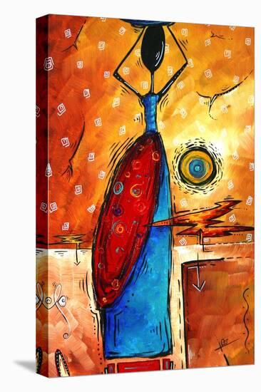 African Queen-Megan Aroon Duncanson-Stretched Canvas