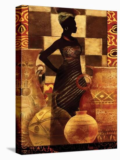 African Traditions I-Eric Yang-Stretched Canvas