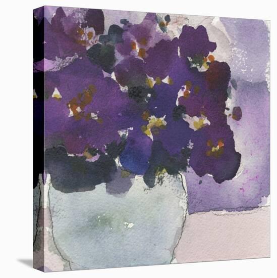 African Violet II-Samuel Dixon-Stretched Canvas