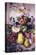 African Violets with Victorian Jug and Pears-Joan Thewsey-Premier Image Canvas