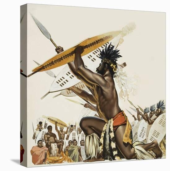 African Warriors-Mcbride-Premier Image Canvas