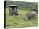 African White Rhinoceros, Inkwenkwezi Private Game Reserve, East London, South Africa-Cindy Miller Hopkins-Premier Image Canvas