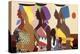 African Women-Varnette Honeywood-Stretched Canvas