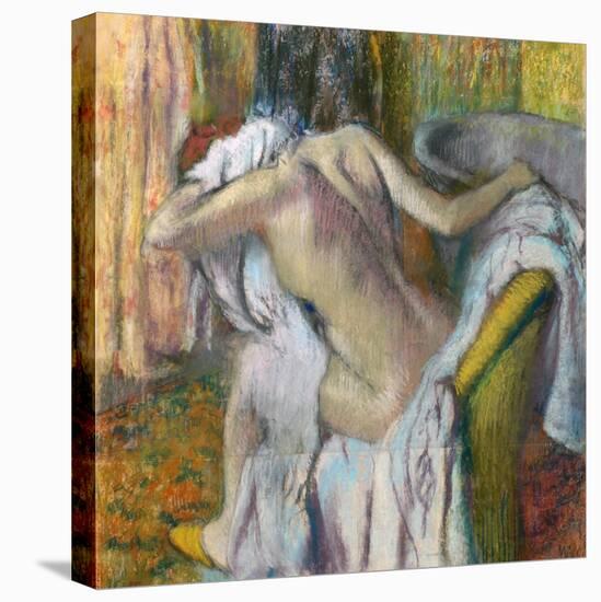 After the Bath, C. 1890-Edgar Degas-Premier Image Canvas