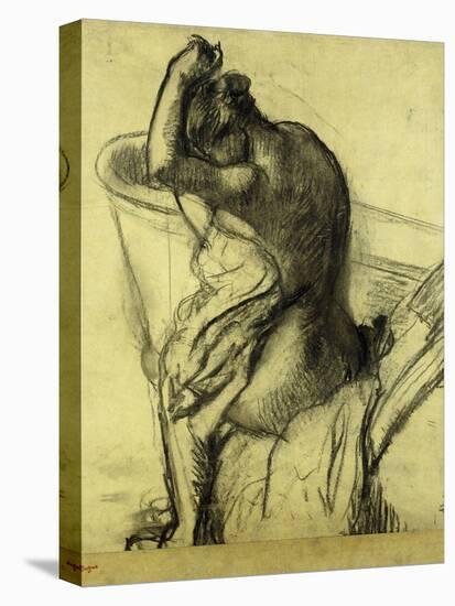 After the Bath-Edgar Degas-Premier Image Canvas