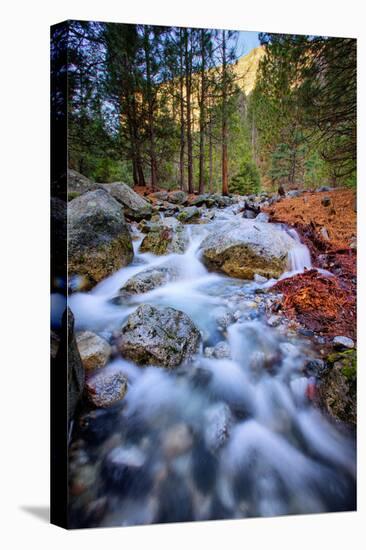 After The Fire, Water Flow From Horsetail Falls, Yosemite Valley-Vincent James-Premier Image Canvas