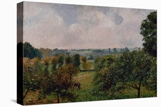 After the Rain, Autumn, Eragny, 1901 (Oil on Canvas)-Camille Pissarro-Premier Image Canvas