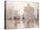 After the Rain, the Dewey Arch, Madison Square Park, New York-Paul Cornoyer-Premier Image Canvas