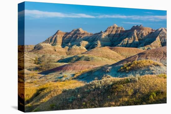 Afternoon light warms the colors in the Yellow Mounds area-John Shaw-Premier Image Canvas