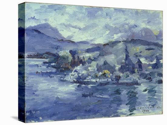 Afternoon on Lake Lucerne, 1924-Lovis Corinth-Premier Image Canvas